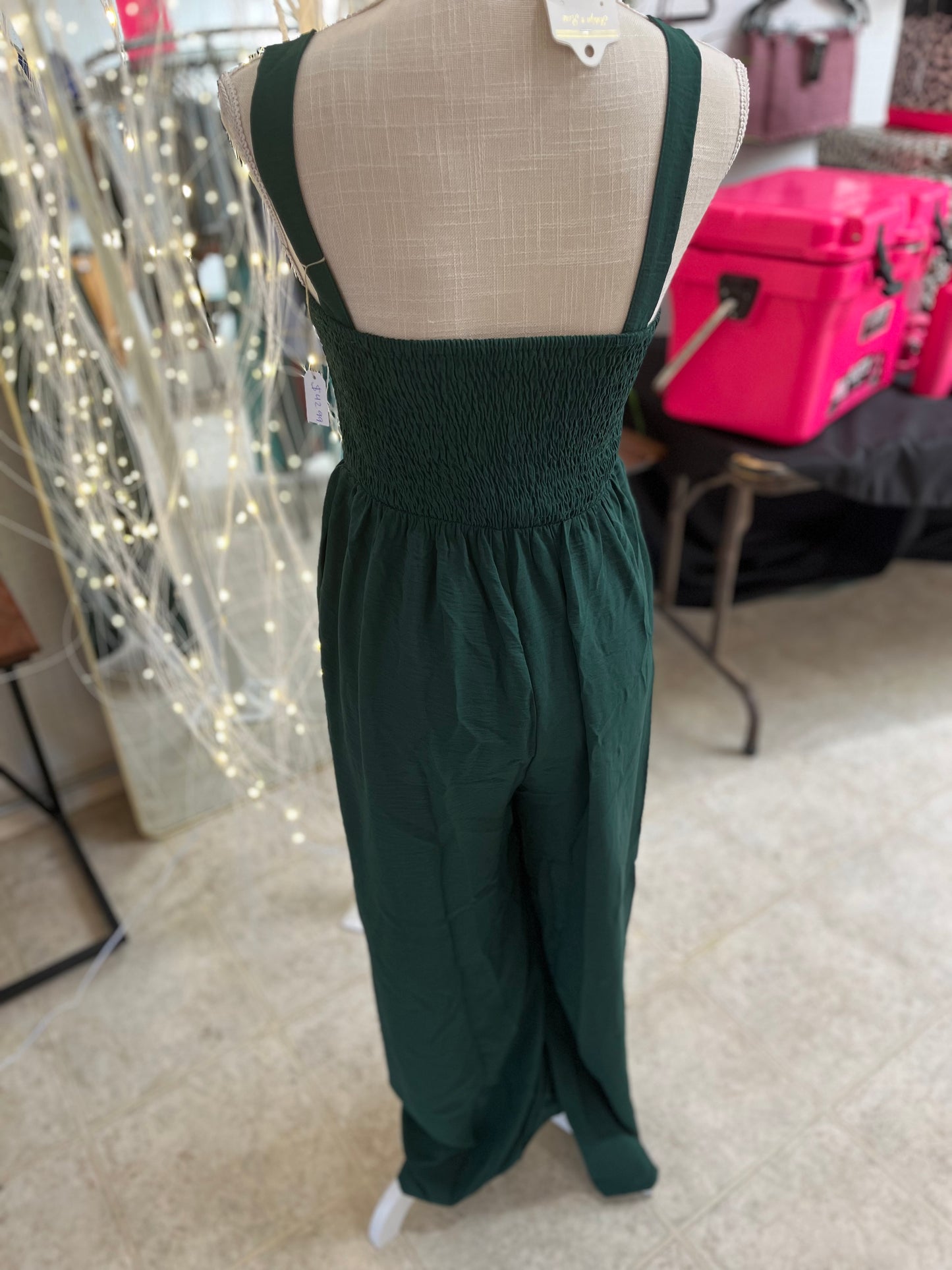 Emerald Green Jumpsuit